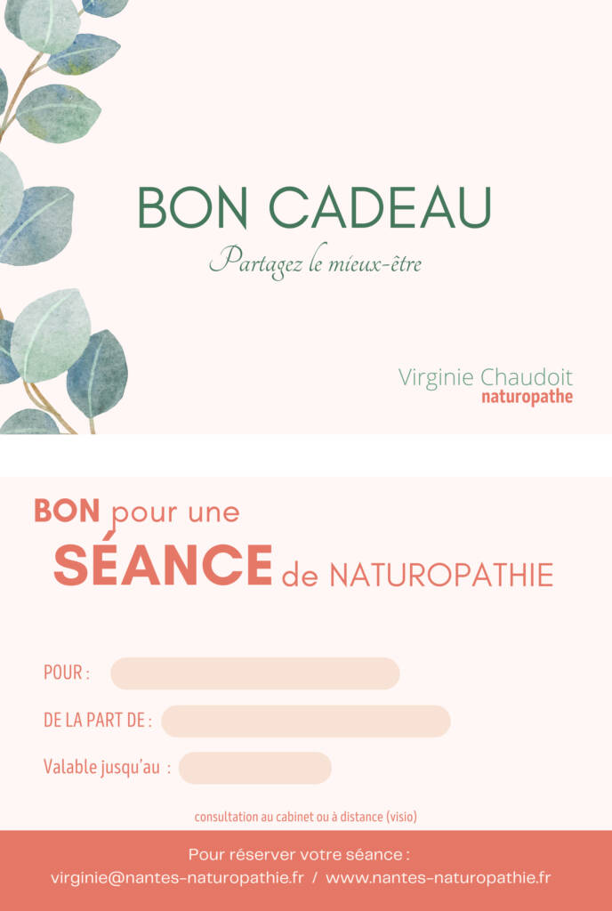 Carte cadeau naturopathie